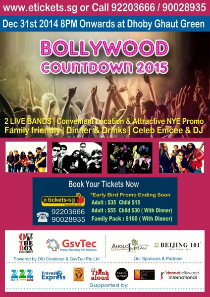 bollywood countdown 2015 singapore