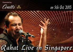 Ustad Rahat Fateh Ali Khan Live in concert Singapore 5th Oct 2013
